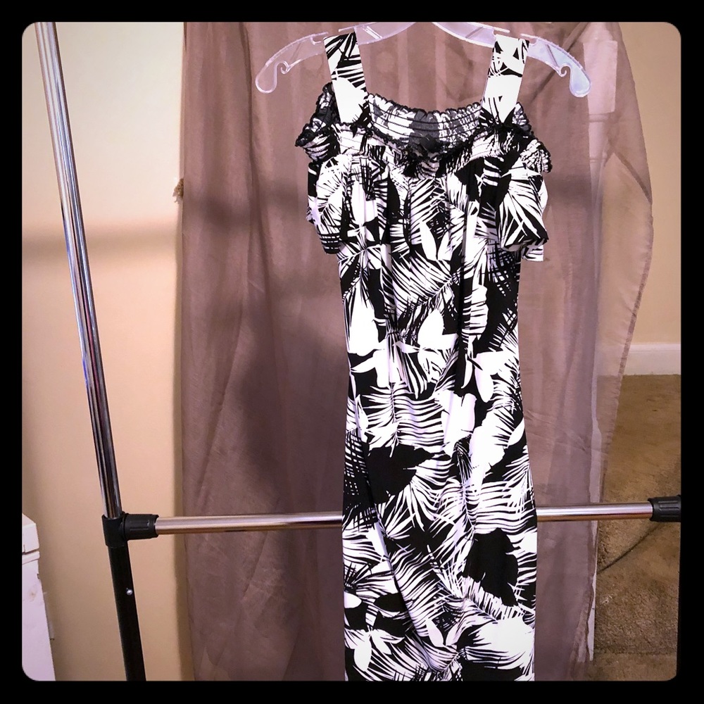 Dress Barn off the shoulder dress